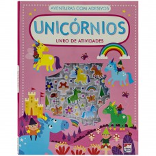 Aventuras com Adesivos - Livro de Atividades: Unicórnios