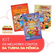 Kit Os Melhores Contos da Turma da Mônica
