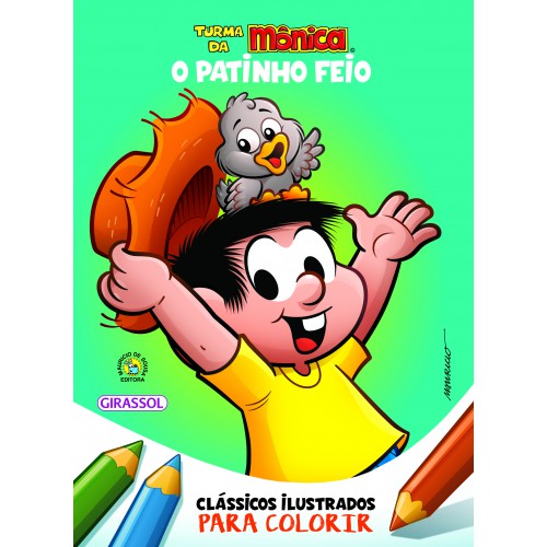 COLEÇÃO LER E COLORIR: Turma da Mônica