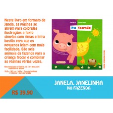 Janela janelinha - na fazenda