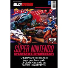 Superpôster OLD!Gamer - Super Nintendo - Street Fighter II