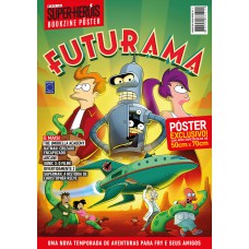 Superpôster Mundo dos Super-Heróis - Futurama