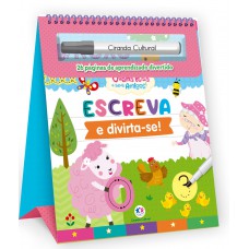 Ovelha Rosa - escreva e apague espiral