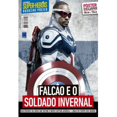 Superpôster Mundo dos Super-Heróis - Falcão e o Soldado Invernal - Arte B