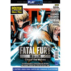 Superpôster PlayGames - Fatal Fury: City of the Wolves