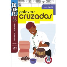 Livro Coquetel Palavras-Cruzadas Médio 85