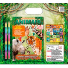 Animais Brincadeira de Colorir