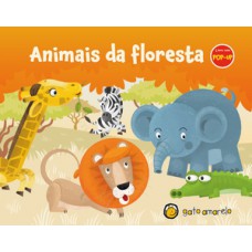 Livro com pop-up - animais da floresta