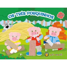 Livro com pop-up - os três porquinhos