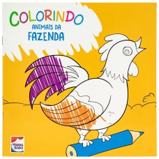 Colorindo Animais: Animais da Fazenda