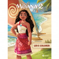 Ler e colorir Moana 2
