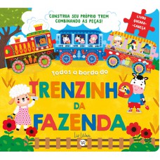Todos a bordo do trenzinho da fazenda
