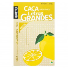 Scottini Caça-palavras Letras Grandes (96p) N.1009 (Difícil)