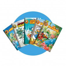 Kit Gibis Disney Edição 73 - Abril/2025 - com 5 revistas