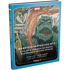 Quarteto Fantástico Nº 1 - A HQ mais lendária da Marvel, reinventada em cada detalhe