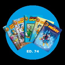 Kit Gibis Disney Edição 74 - Maio/2025 - com 5 revistas