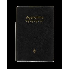 Agenda simples 2026 - preta