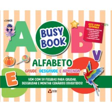 Busy Book Alfabeto Grude, Desgrude e Aprenda