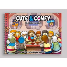 Cute & Comfy Super Special Edição 14 - Livro de Colorir Adulto - Colorindo com Deus - Capa Holográfica Cute & Comfy Super Special Edição 14 - Livro de Colorir Adulto - Colorindo com Deus - Capa Holográfica