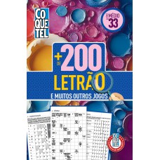 Livro Coquetel Mais de 200 Letrão 33