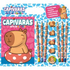 Capivaras Arte de Colorir