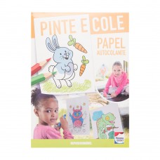 Pinte e Cole: Alaranjado