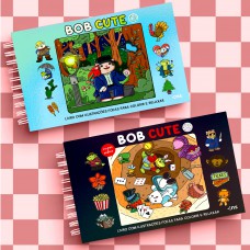 Kit Bob Cute Capa Dura – Capa Dura Azul + Capa Dura Preto