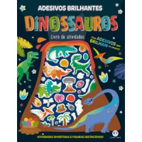Adesivos que Brilham no Escuro Dinossauros