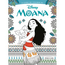 O livro de colorir da Moana