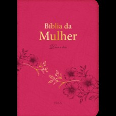 Bíblia da mulher - Deus e elas - rosa