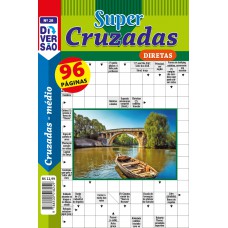 Livro Diversão Super Palavras-Cruzadas Diretas 28