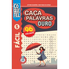 Livro Coquetel Caça-Palavras Ouro 5