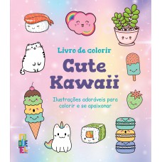 Livro de Colorir Cute Kawaii