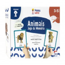 Happy Mind Meu Primeiro BOX de ATIVIDADES: Animais (MEMO)