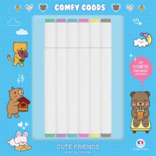 Cute Friends - para colorir
