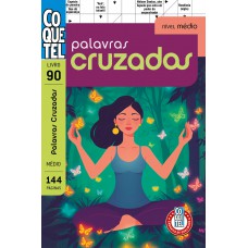 Livro Coquetel Palavras-Cruzadas 90