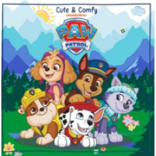 Patrulha canina cute & comfy - livro de colorir para crianças
