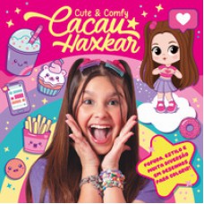 Cacau haxkar cute & comfy - livro de colorir para crianças