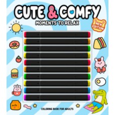 Cute & Comfy New Edition - Moments to Relax - Livro de Colorir Adulto Cute & Comfy New Edition - Moments to Relax - Livro de Colorir Adulto