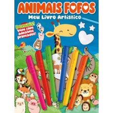 Animais Fofos Meu Livro Artístico