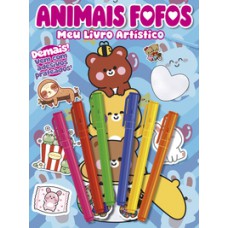 Animais Fofos Meu Livro Artístico