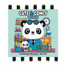 Coleção Cute & Comfy - Premium Edition - Livro de Colorir Adulto Coleção Cute & Comfy - Premium Edition - Livro de Colorir Adulto