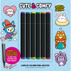 Cute & Comfy Coloring Book for Adults - Special Edition - Livro de Colorir Adulto Cute & Comfy Coloring Book for Adults - Special Edition - Livro de Colorir Adulto