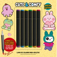 Cute & Comfy Coloring Book for Adults - Special Edition - Livro de Colorir Adulto Cute & Comfy Coloring Book for Adults - Special Edition - Livro de Colorir Adulto
