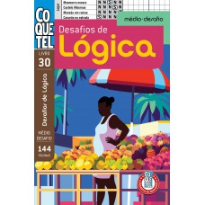 Livro Coquetel Desafios de Lógica 30