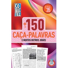 Livro Coquetel + 150 Caça-Palavras 35