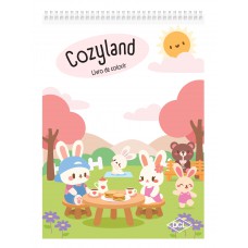 COZYLAND - LIVRO DE COLORIR - VOL 3 - COELHO