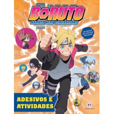 Boruto - Adesivos e atividades