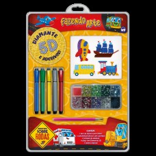 Fazendo Arte Diamante 5D - Aventura Sobre Rodas Fazendo Arte Diamante 5D - Aventura Sobre Rodas