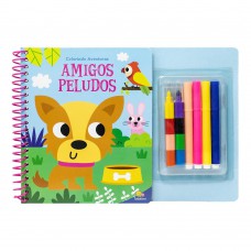 Colorindo Aventuras: Amigos Peludos Colorindo Aventuras: Amigos Peludos